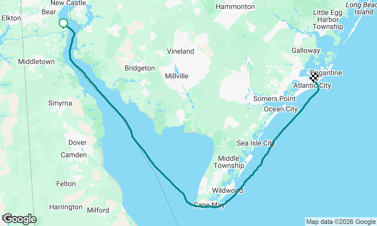 Voyage map