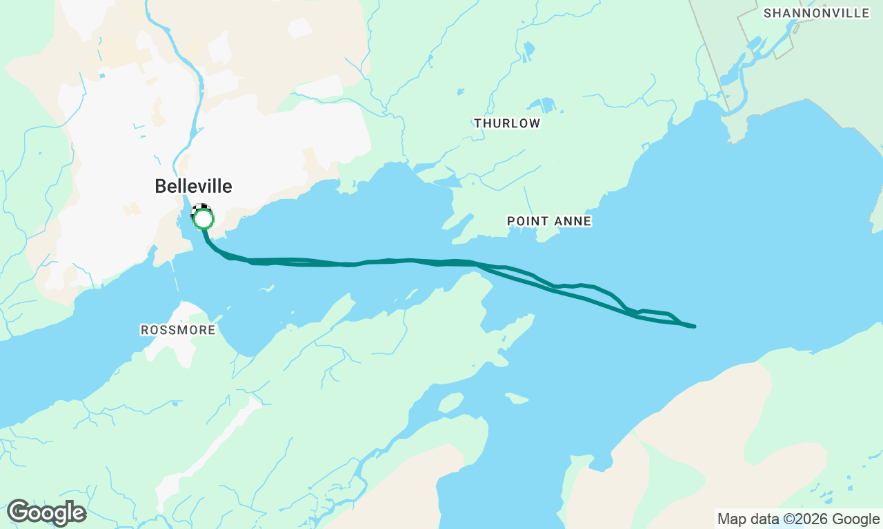 Voyage map