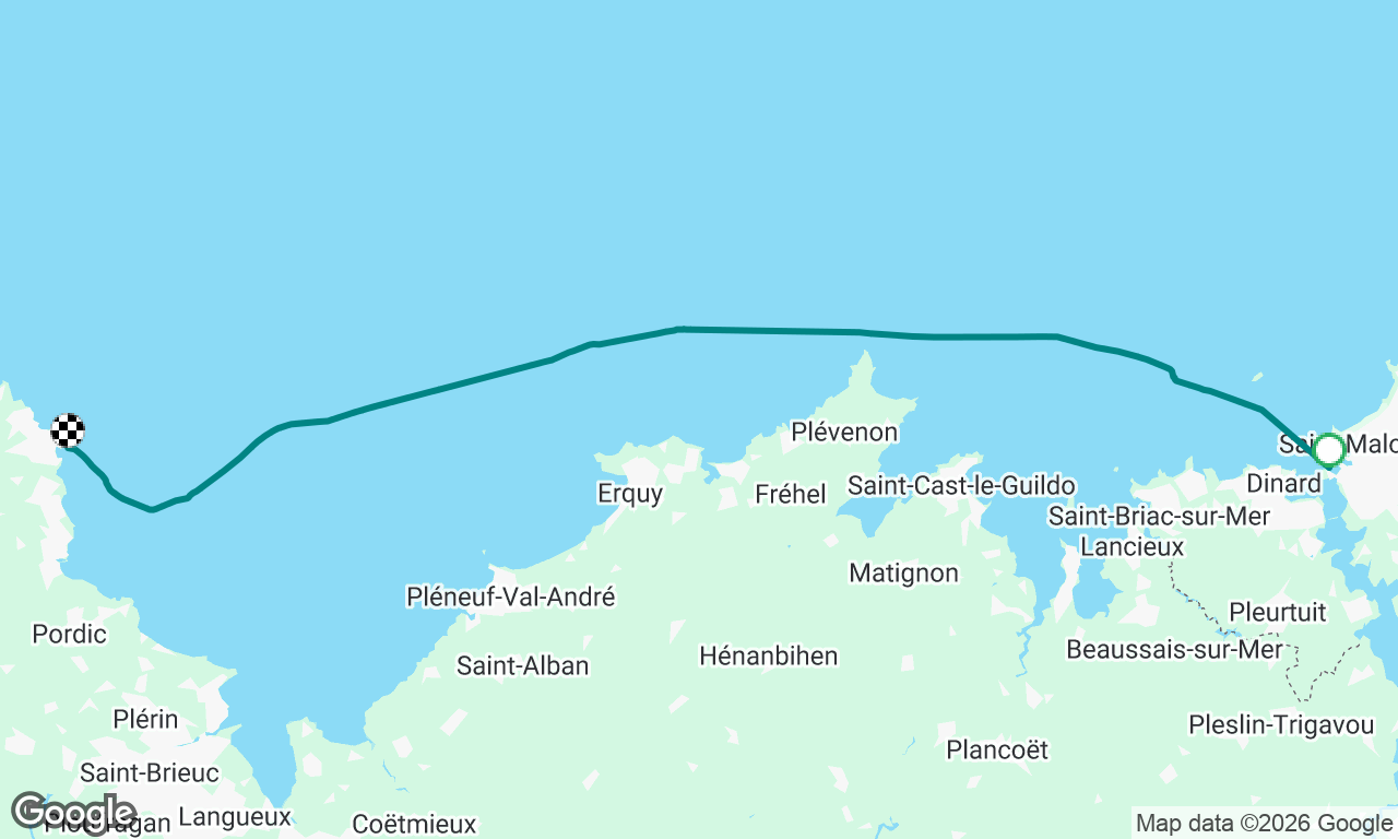 Saint-Malo to Saint-Quay Portieux