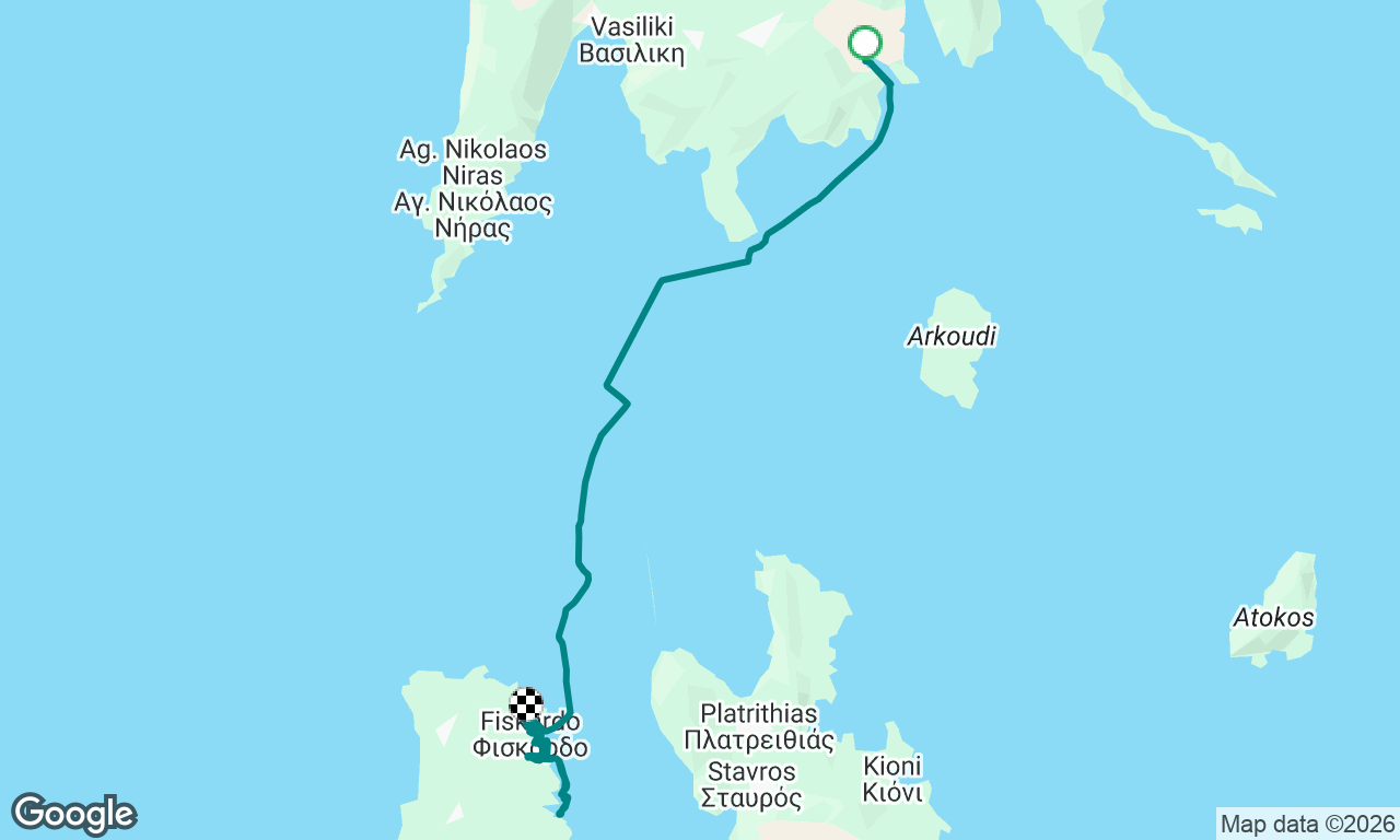 Voyage map