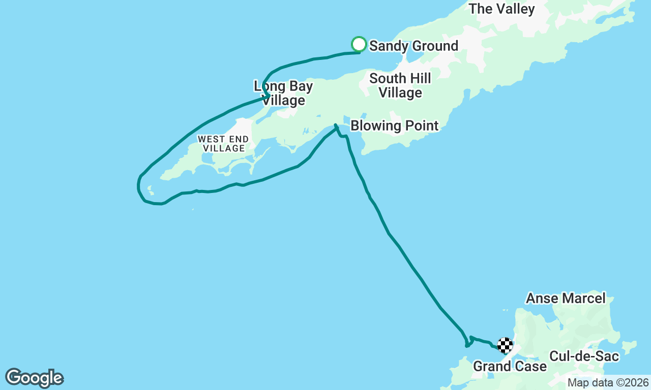 Voyage map