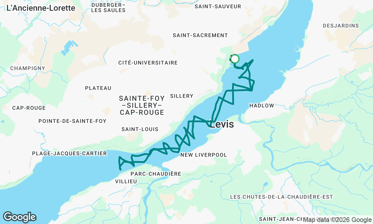 Voyage map