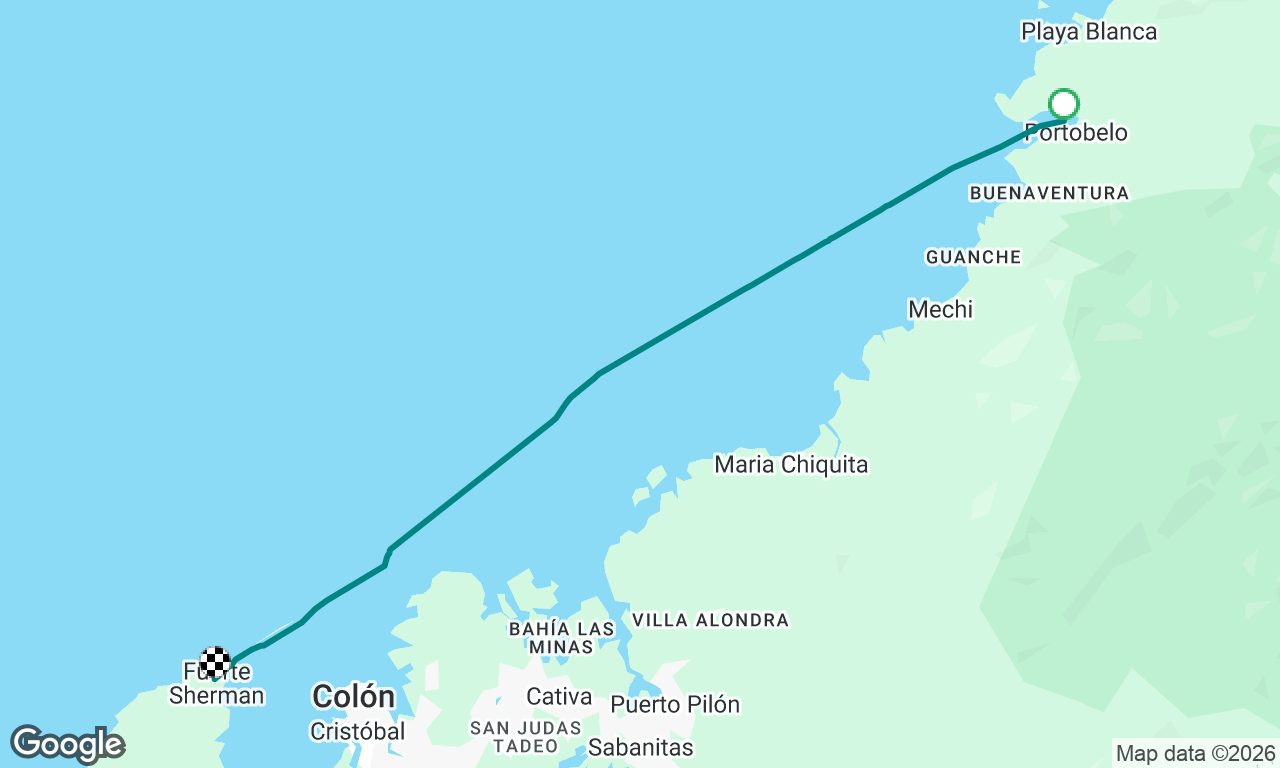 Voyage map