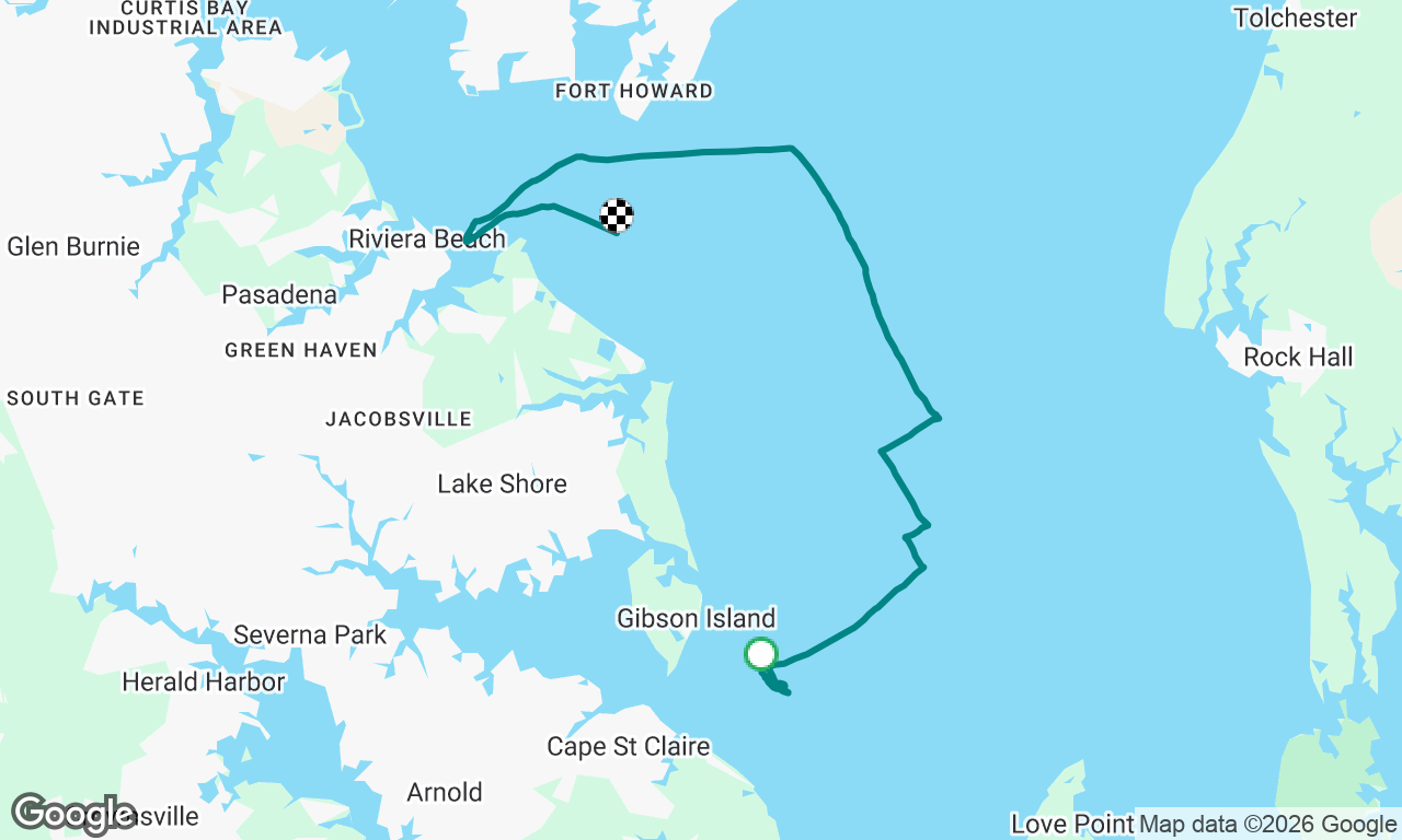 Race Up the Bay to MYC