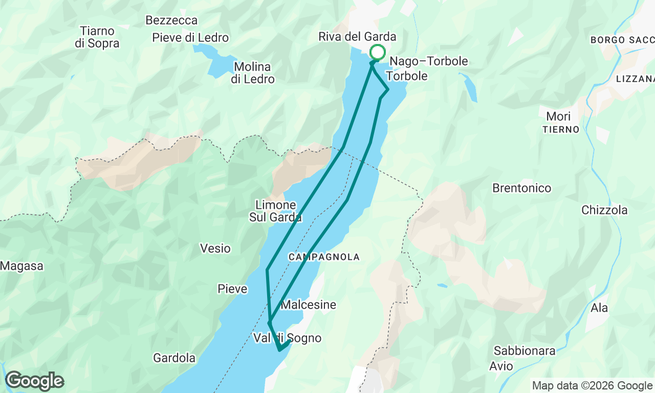 Voyage map