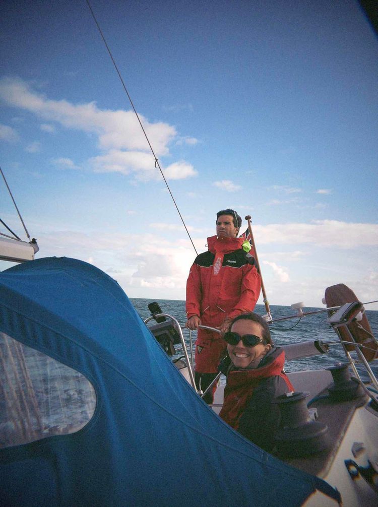 Voyage photo from Tack tacking in St Aubins