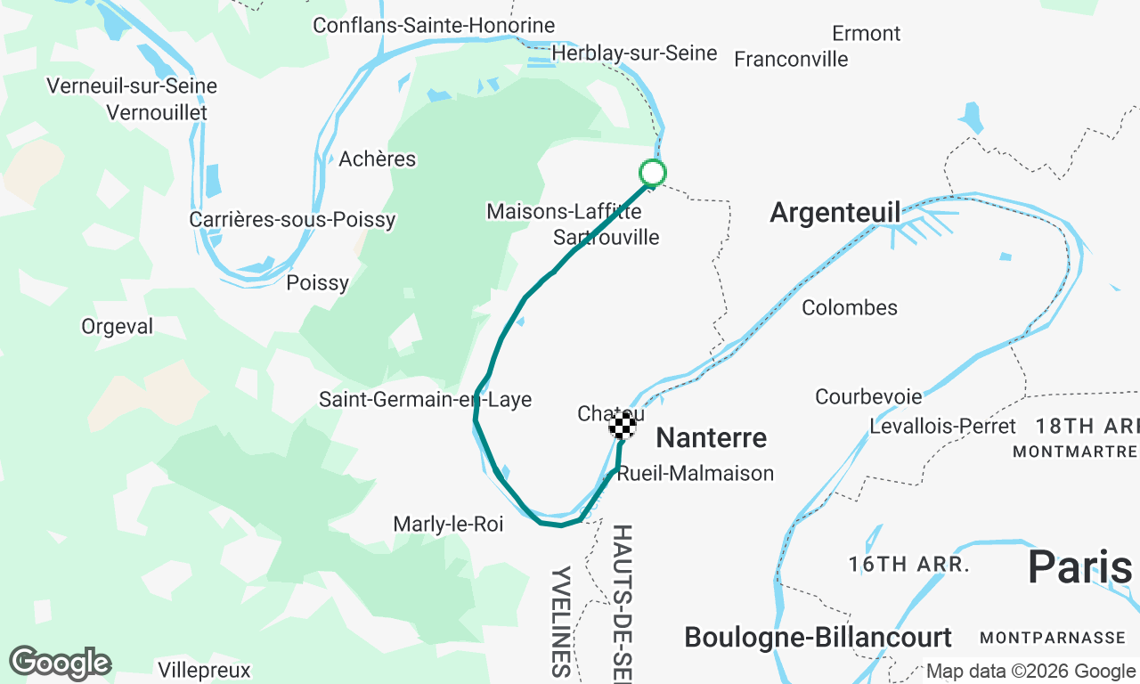 Seine Parisii to Reuil