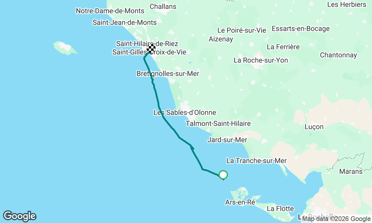 Voyage map
