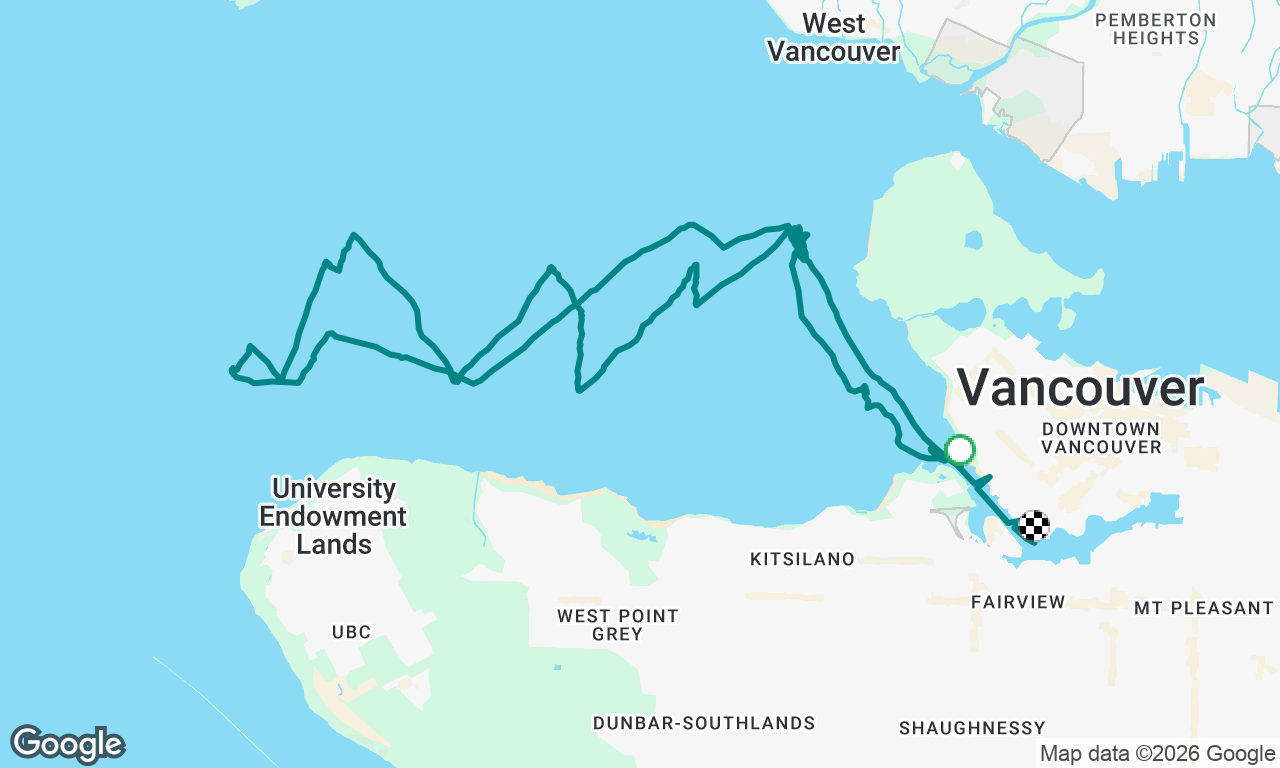 Voyage map