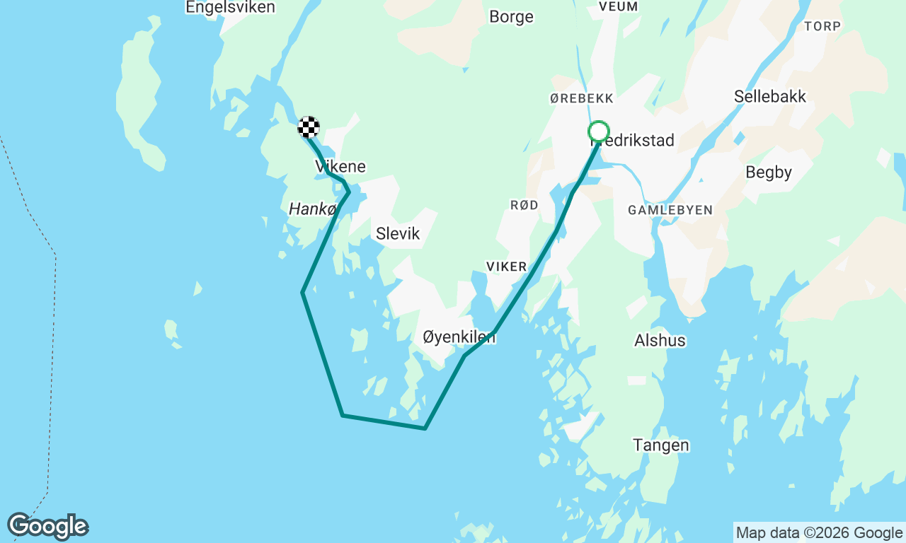 Voyage map