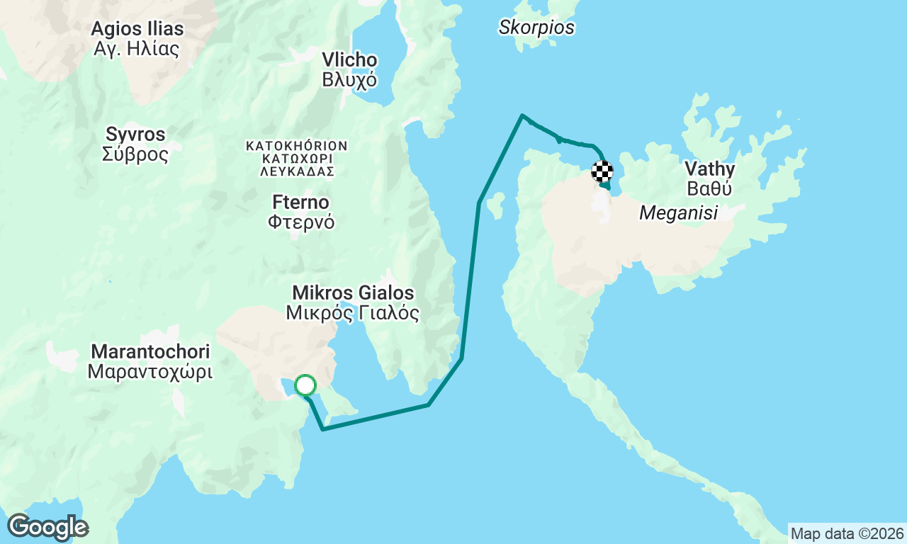 Voyage map