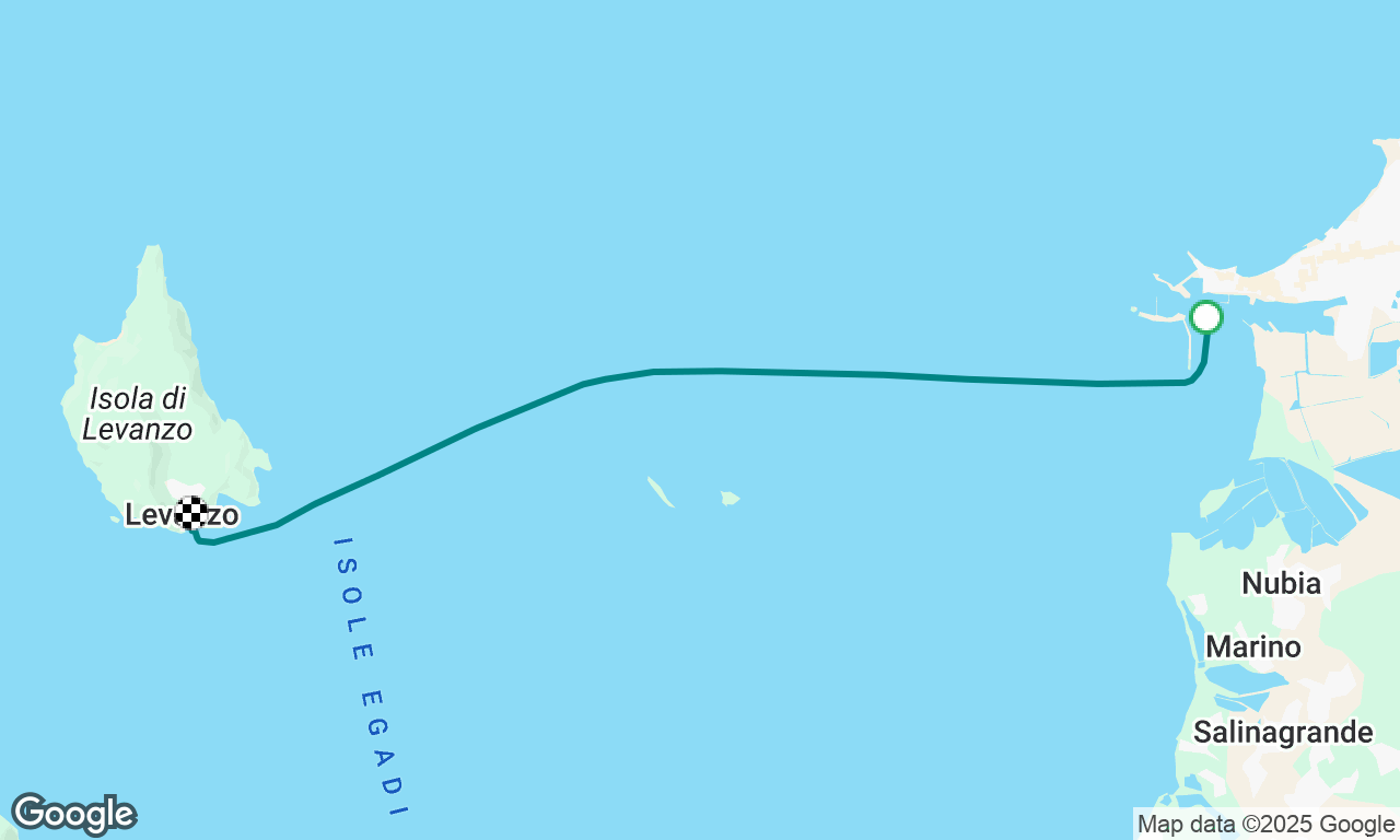 Trapani to Levanzo 