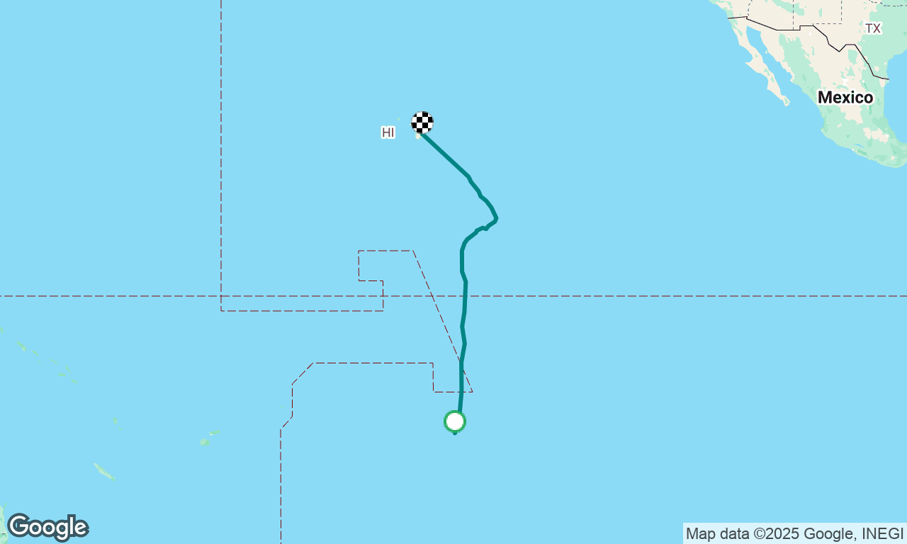 Polynesia to Hawaii