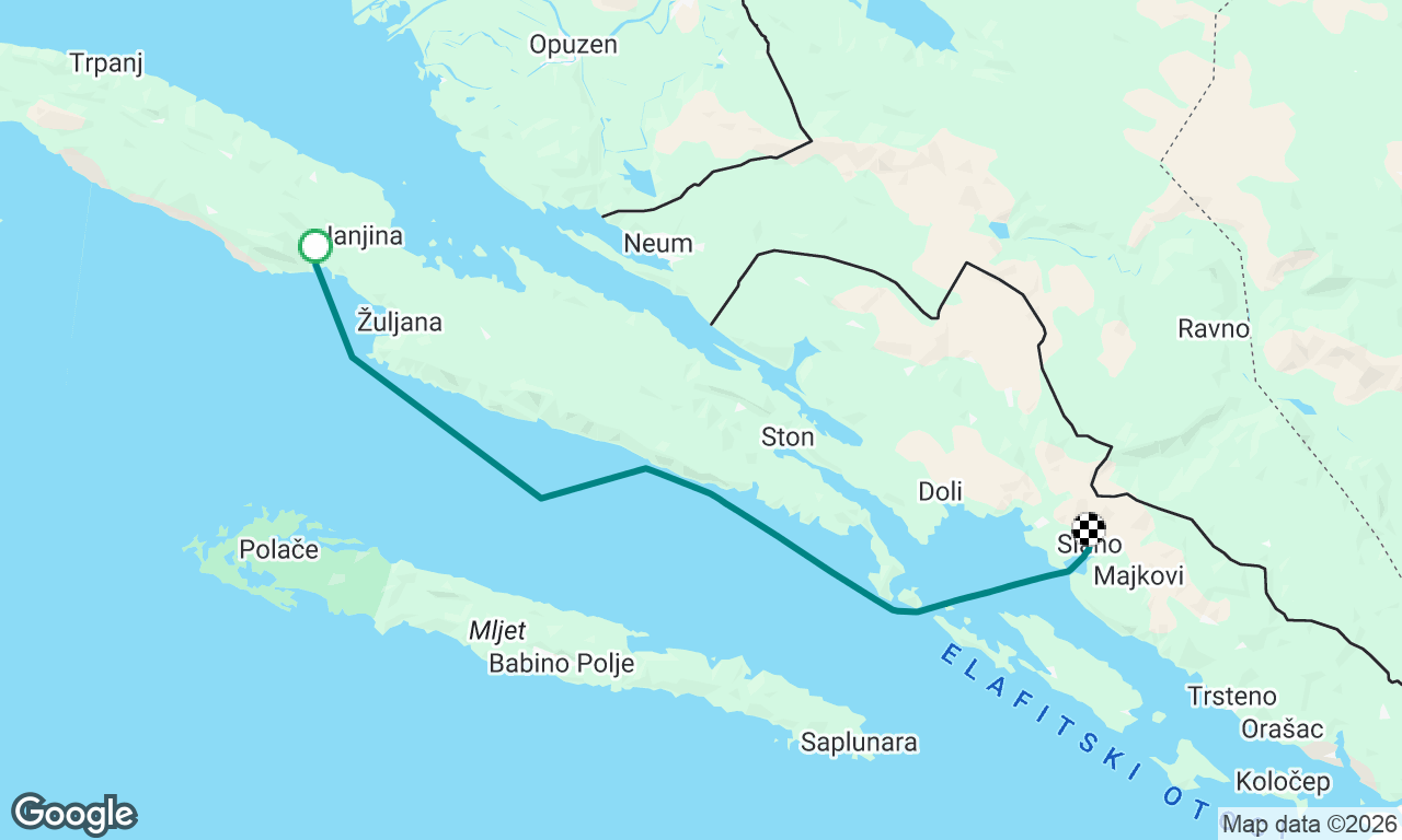 Voyage map