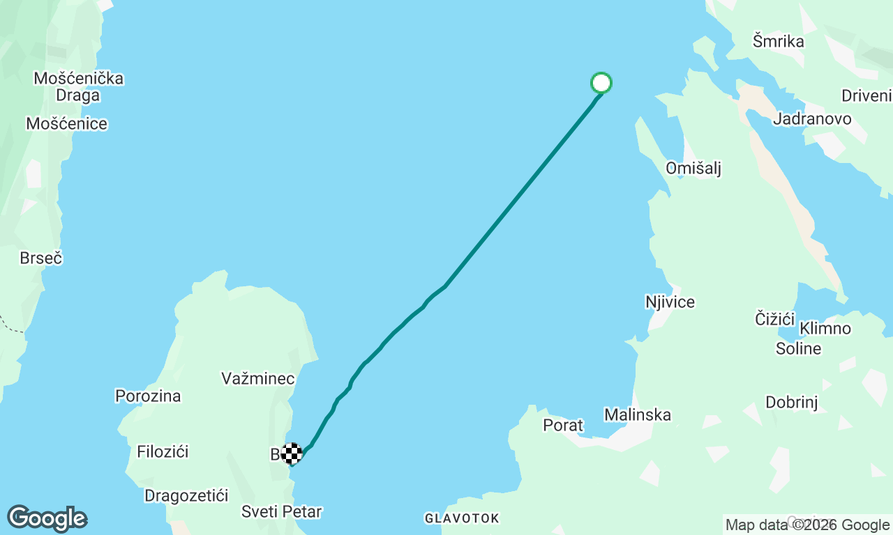 Voyage map