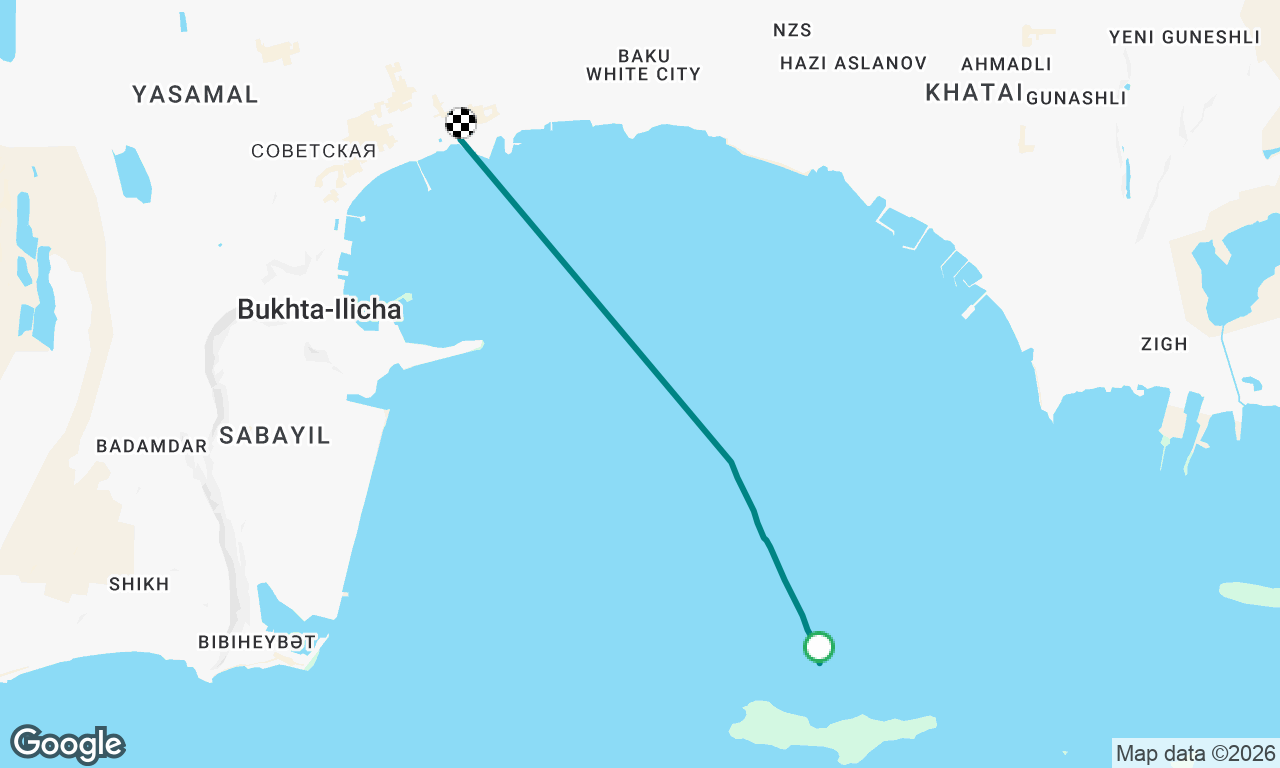 Voyage map