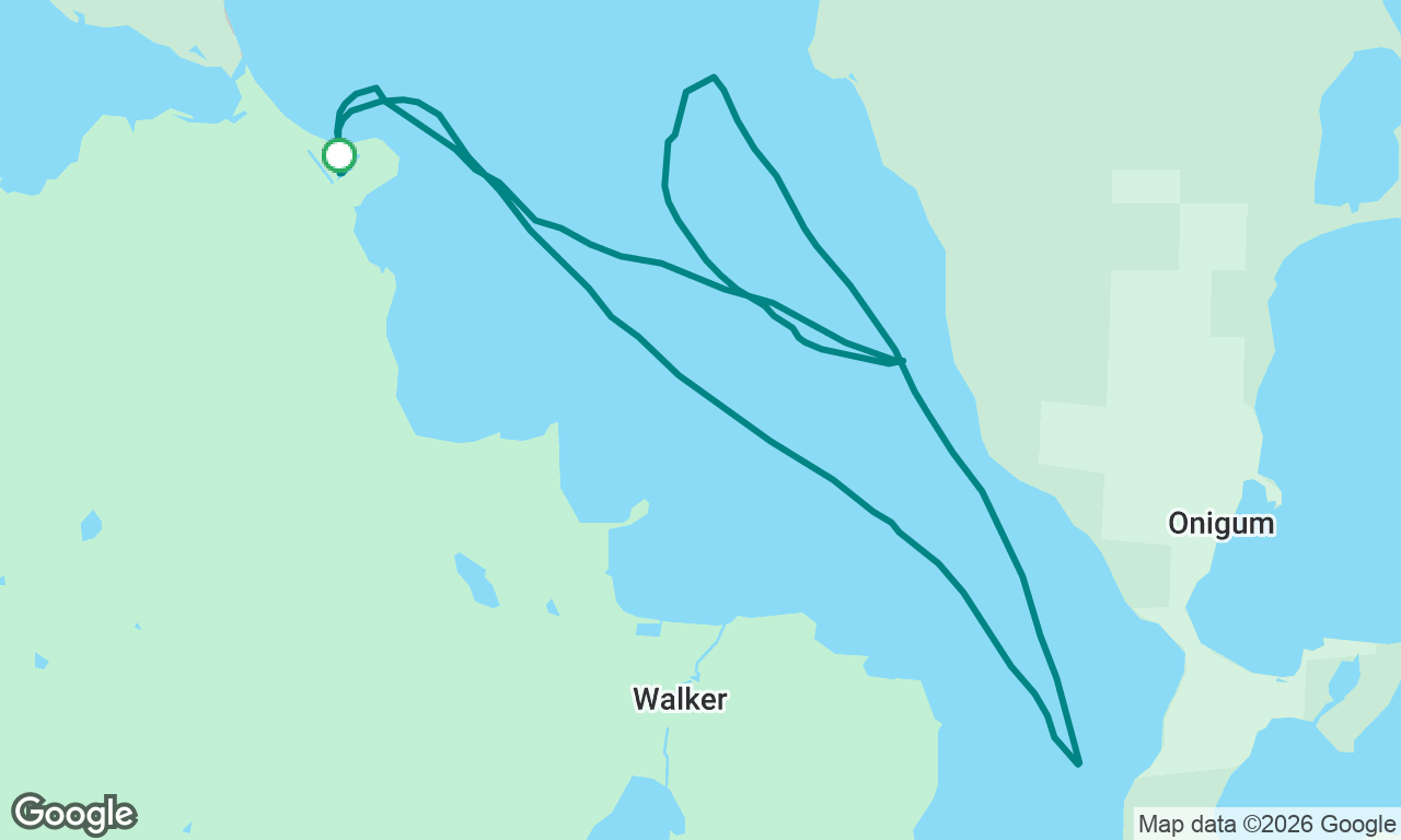 Saturday sail in the rain