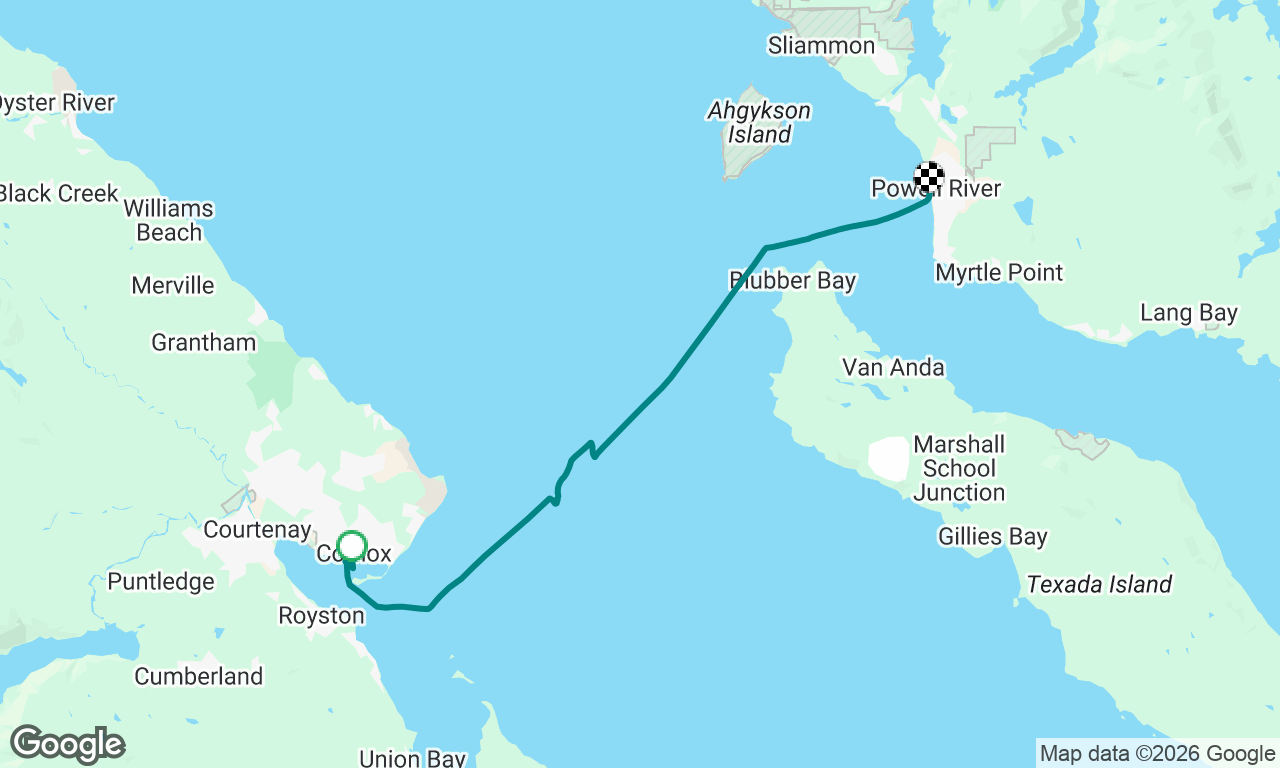 Voyage map
