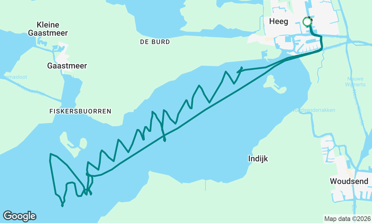 Nice Sunday sailtrip with 15 knots wind