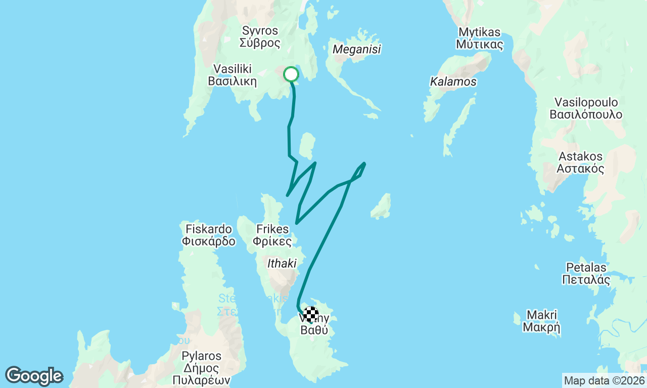 Voyage map