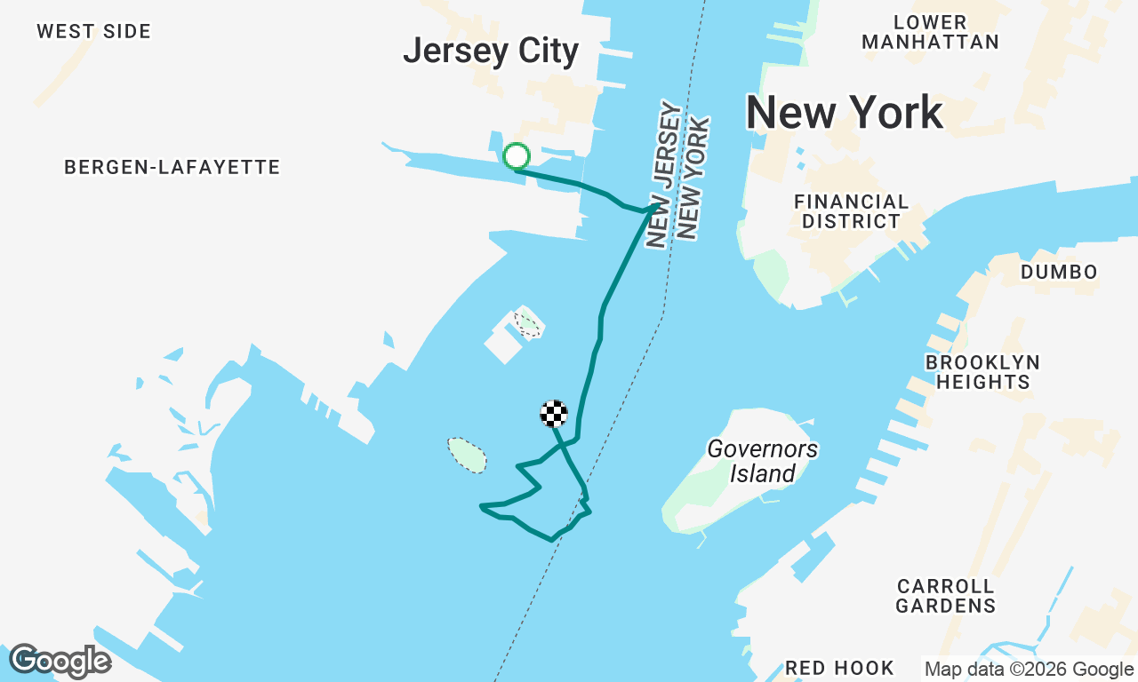 Voyage map