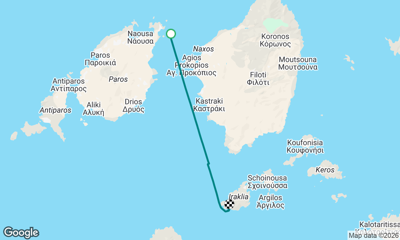 Voyage map
