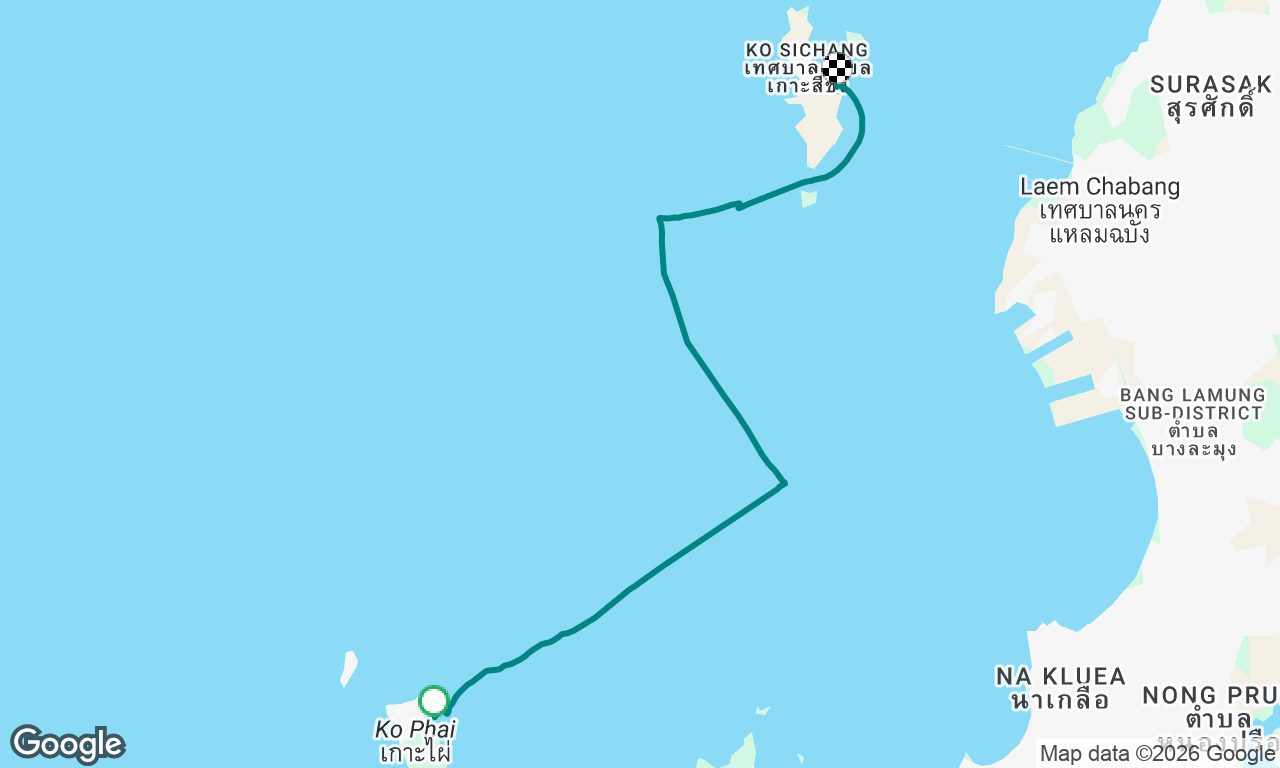 Voyage map