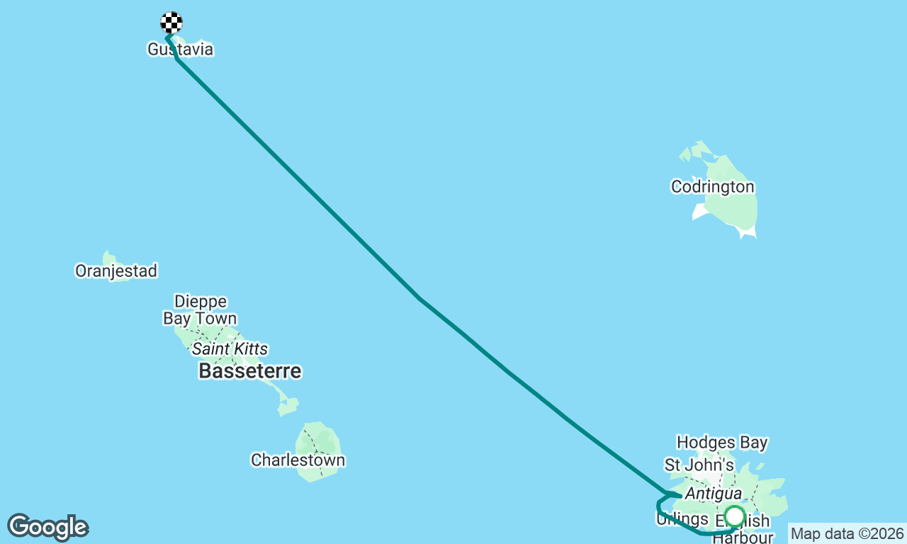 Antigua to St. Barts