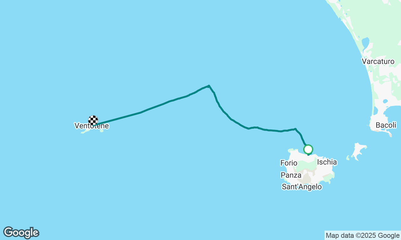 Ischia to Ventotene 