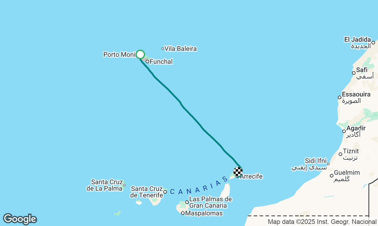 Madeira to Lanzarote
