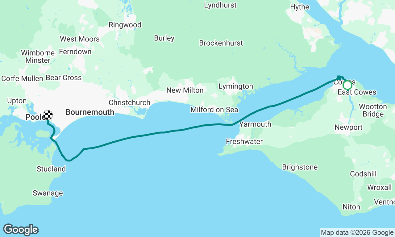 PYRA race Cowes - Poole 