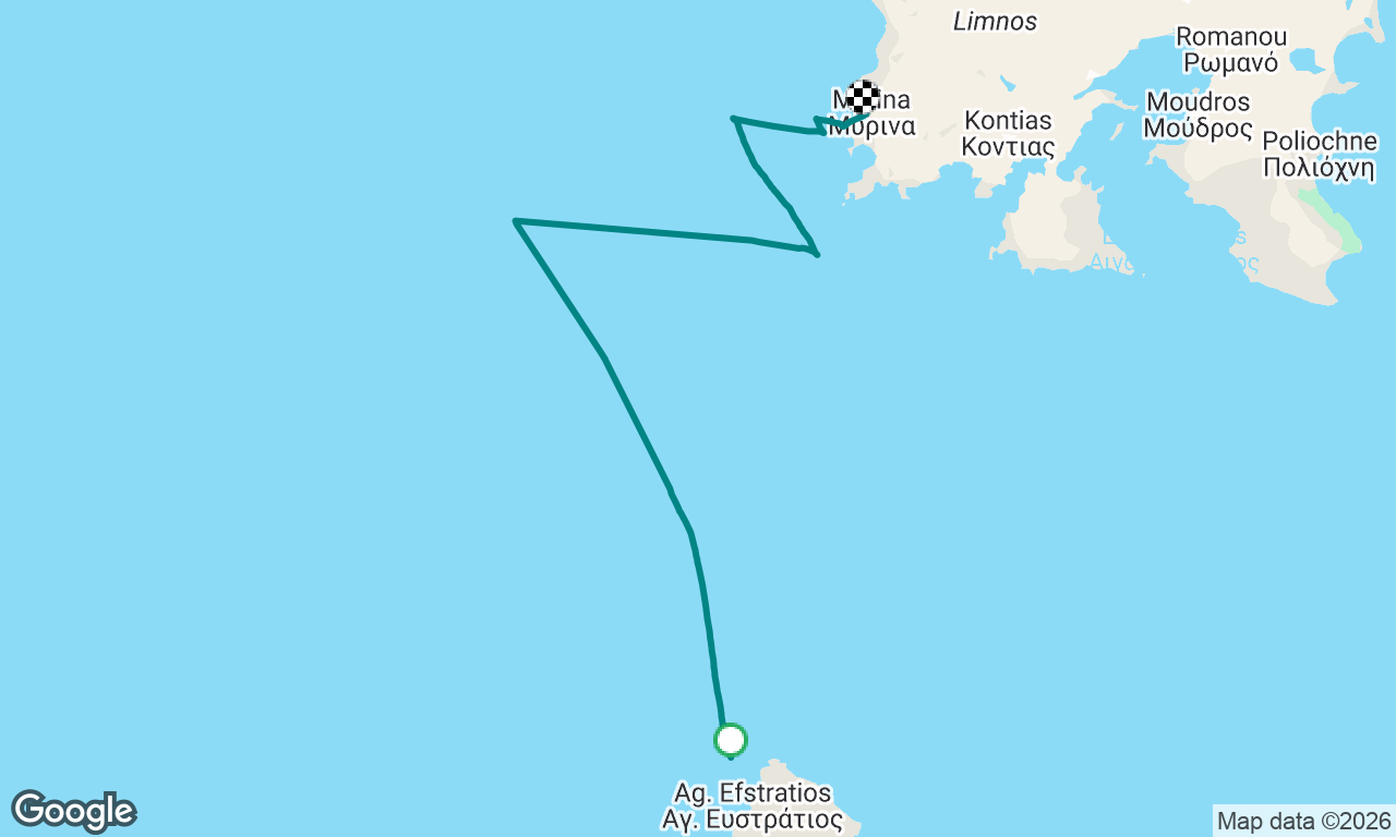 Voyage map