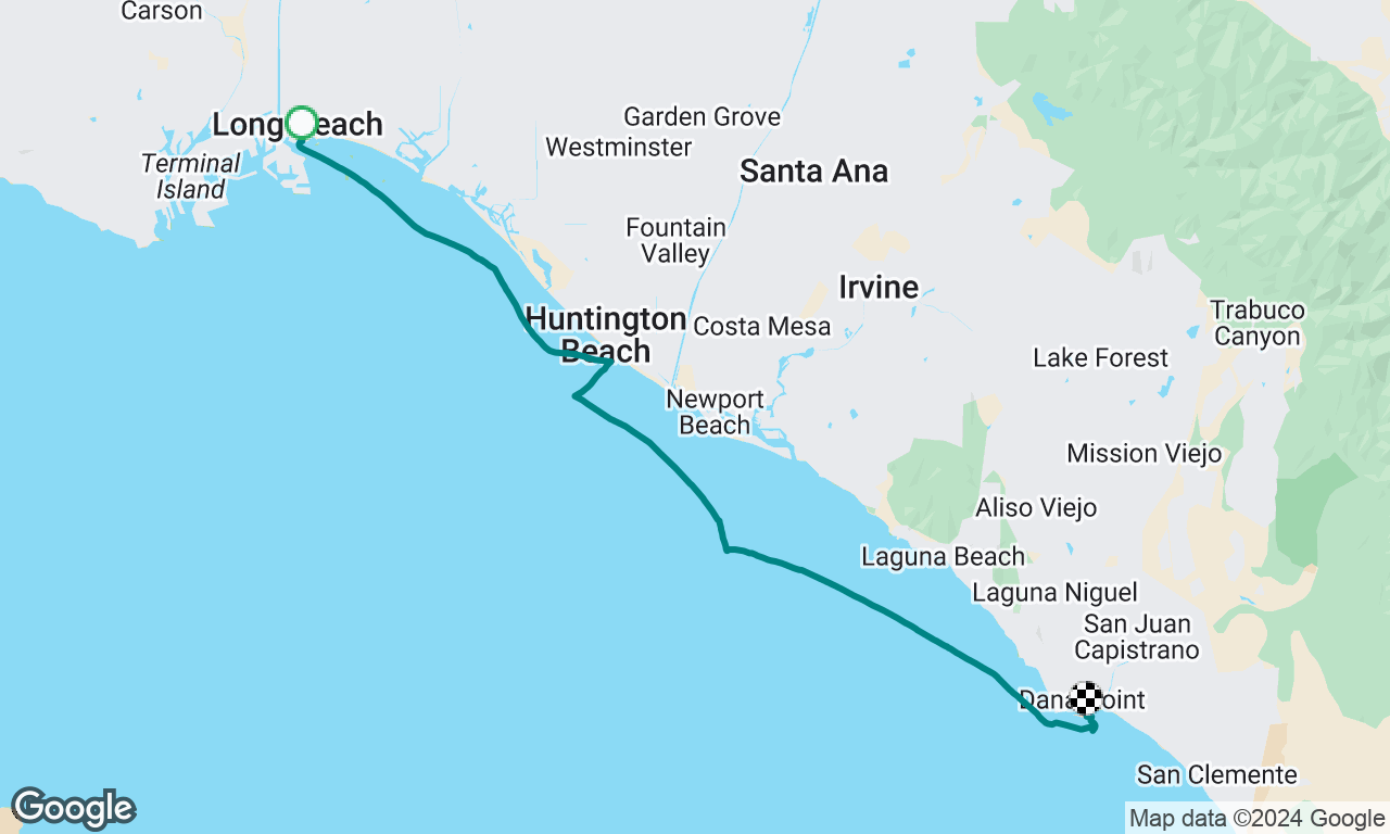 Long Beach to Dana Point