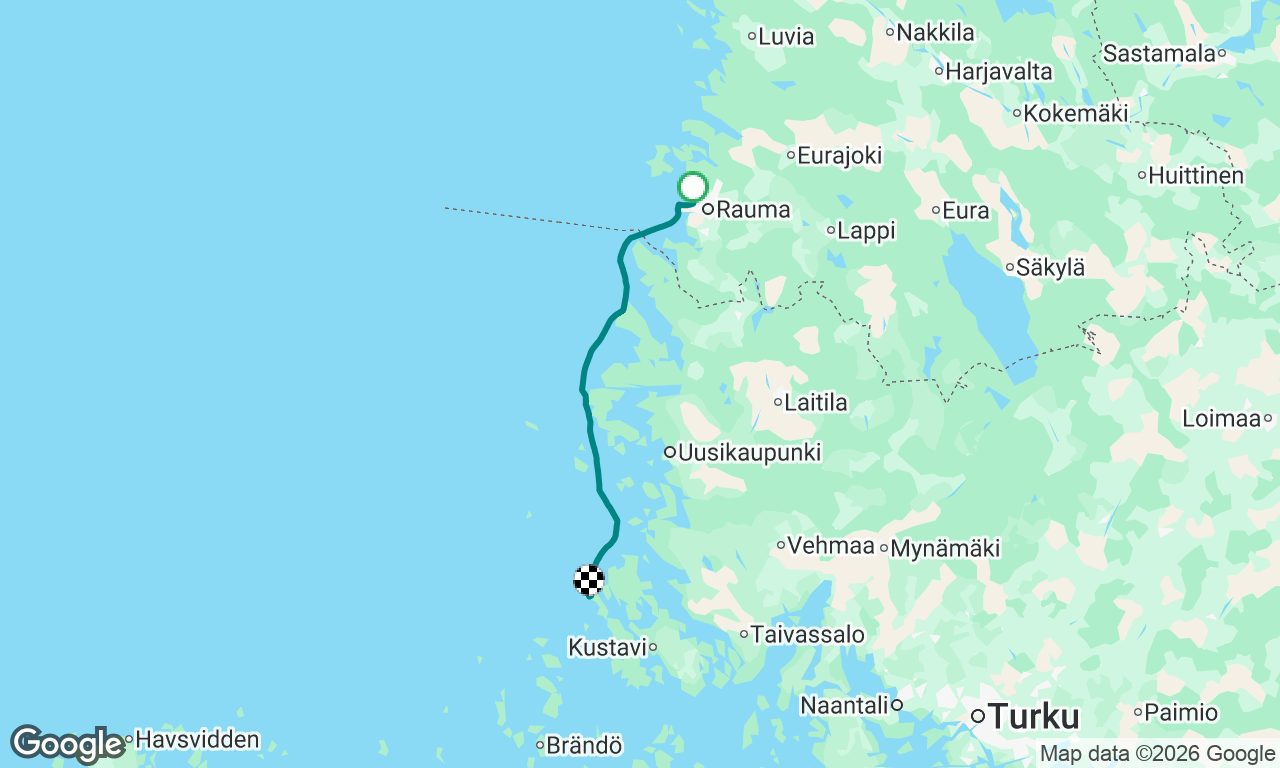 Voyage map