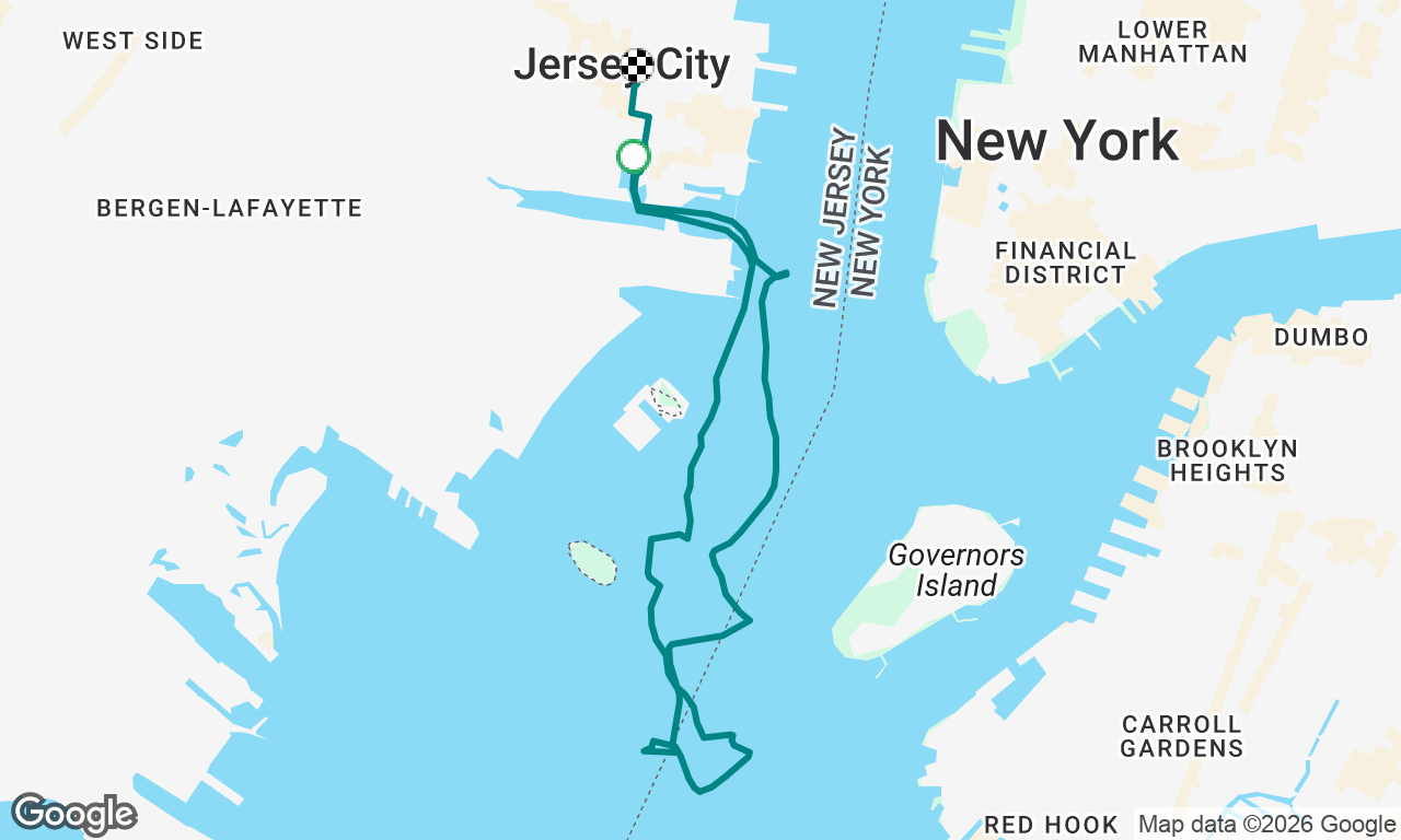 Voyage map