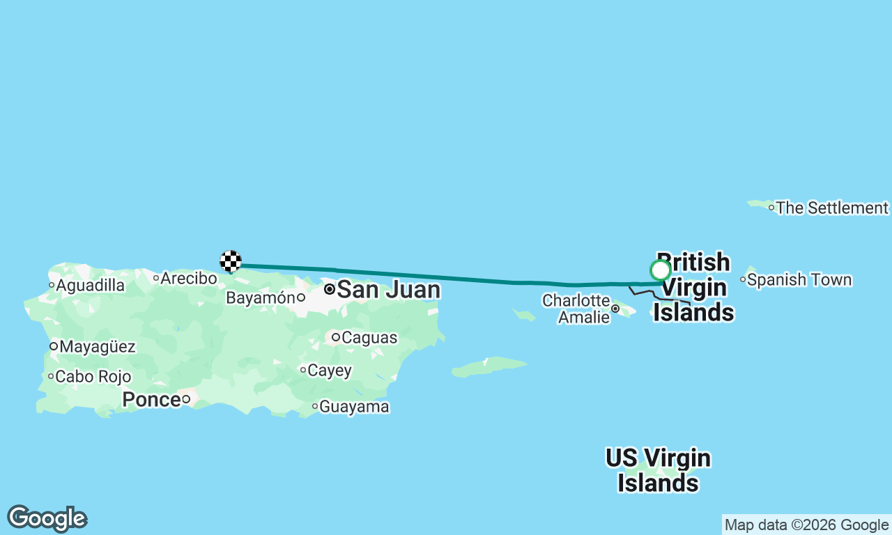 Voyage map