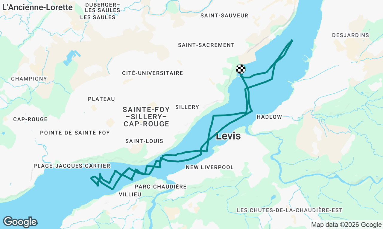 Voyage map