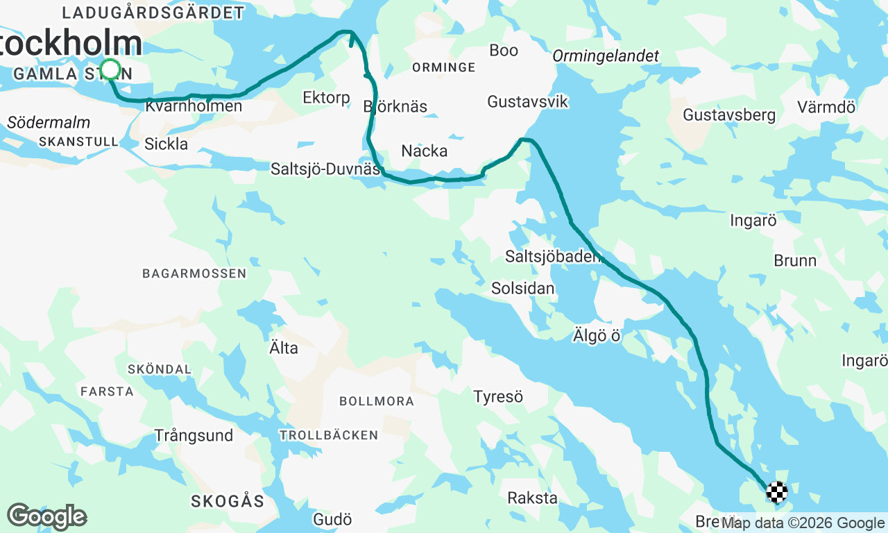 Stockholm to Archipelago 