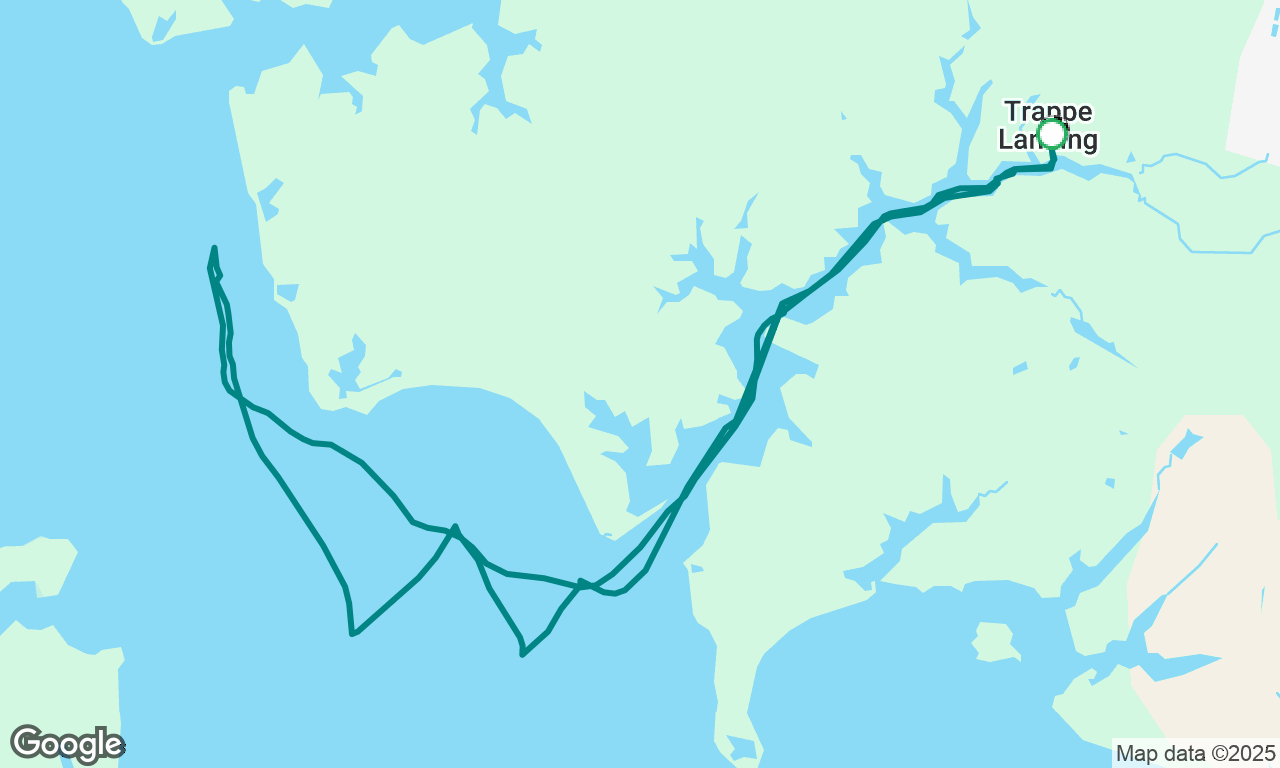 Saturday sail toward Oxford