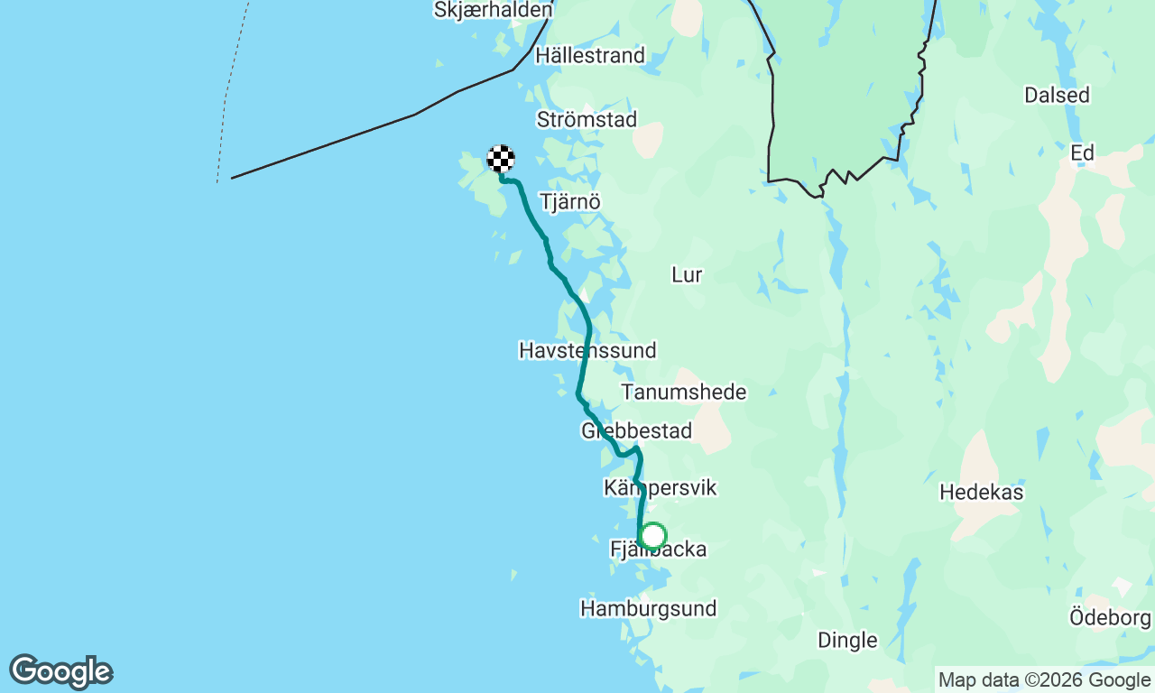 Fjällbacka to Koster, Sweden