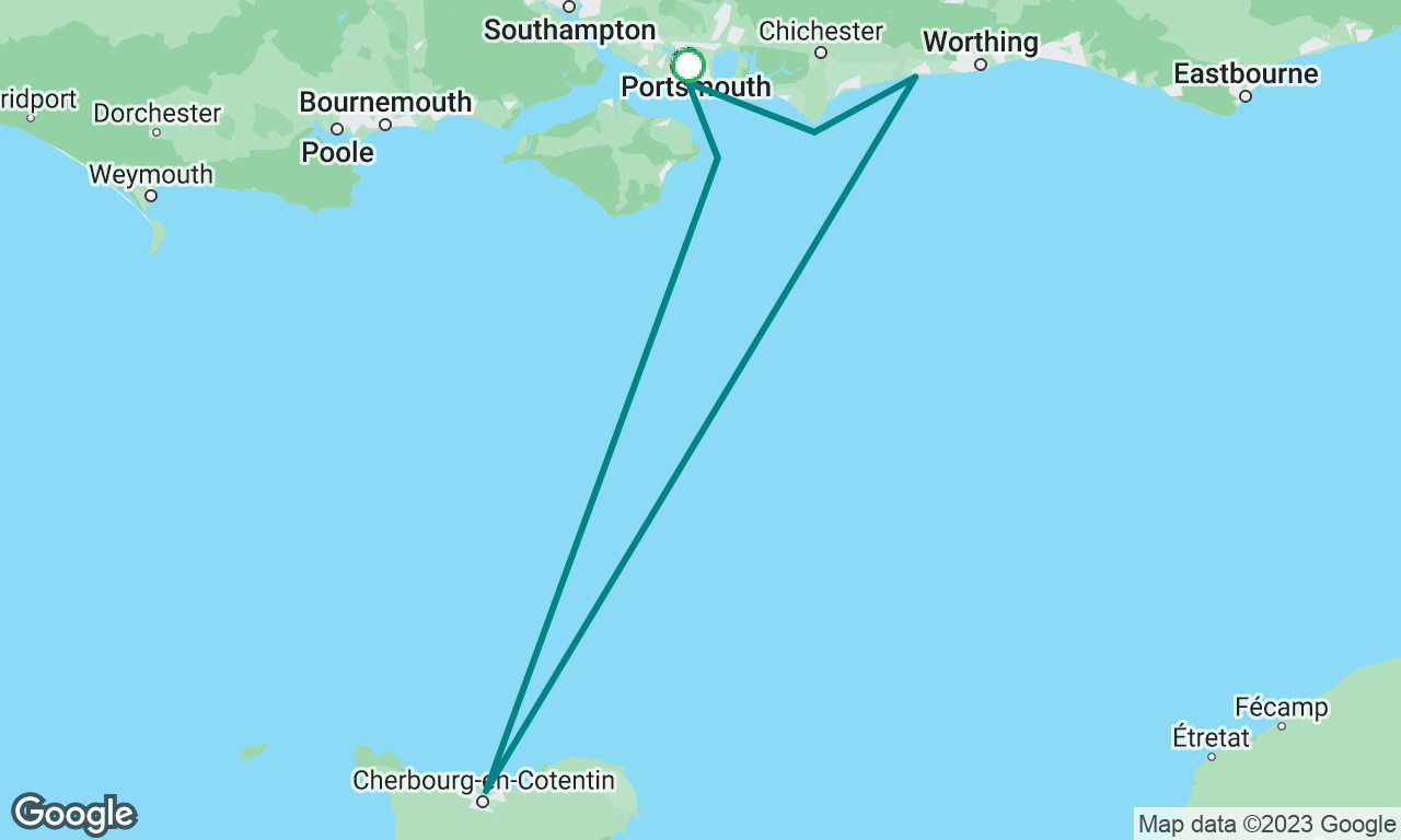 Nomad Sailing channel hop - Early May bank holiday