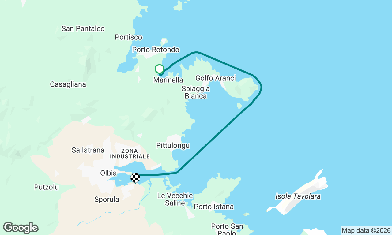 Di Maio delivery,  anchorage to Marina di Olbia