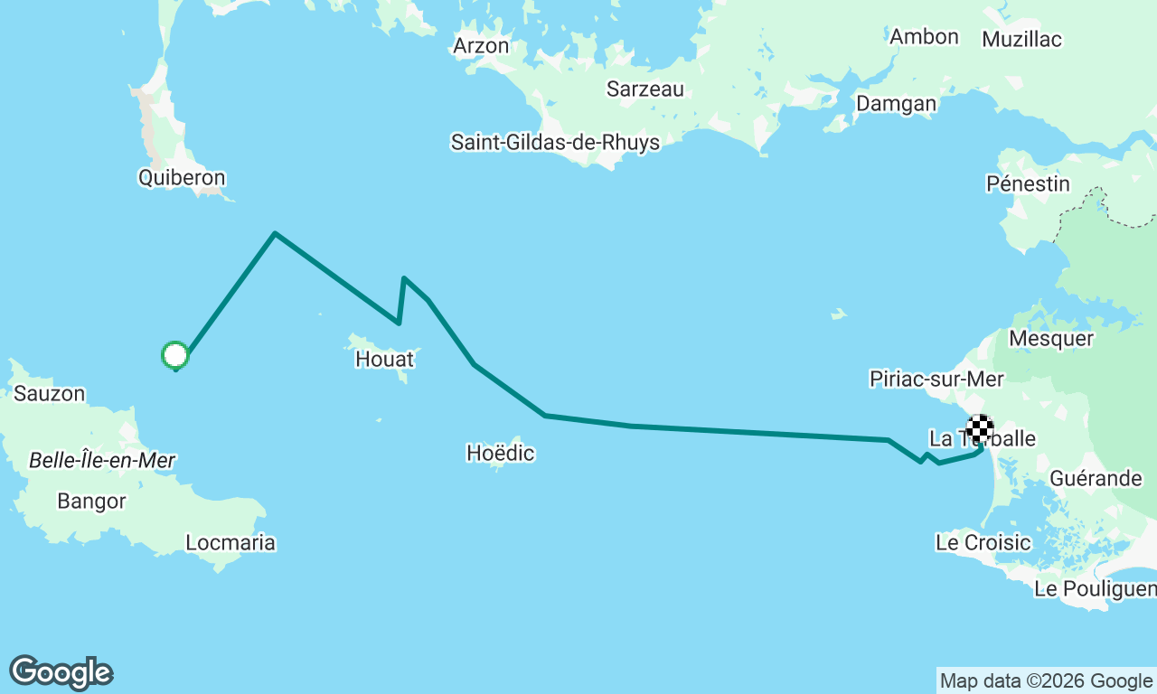Voyage map