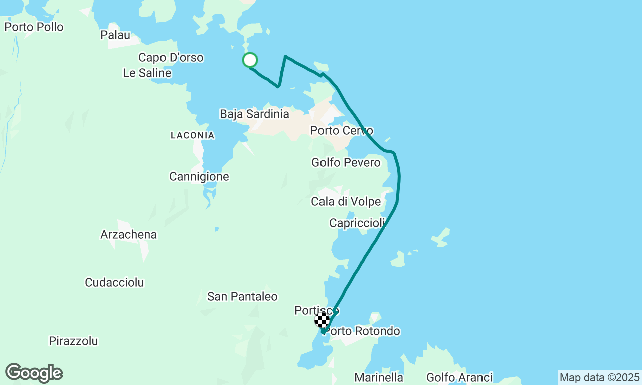 Archipelago Maddalena to Cala dei Sardi 