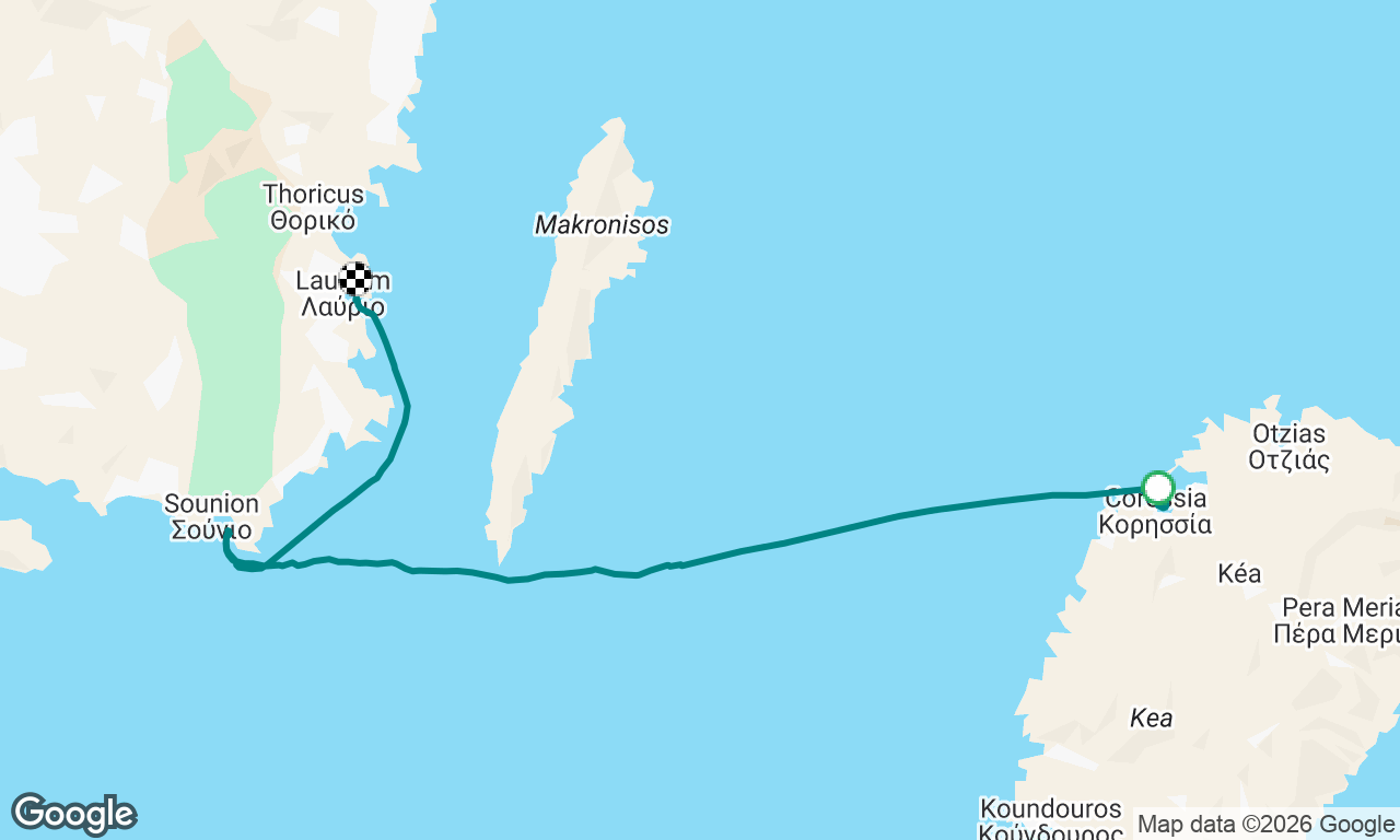 Voyage map