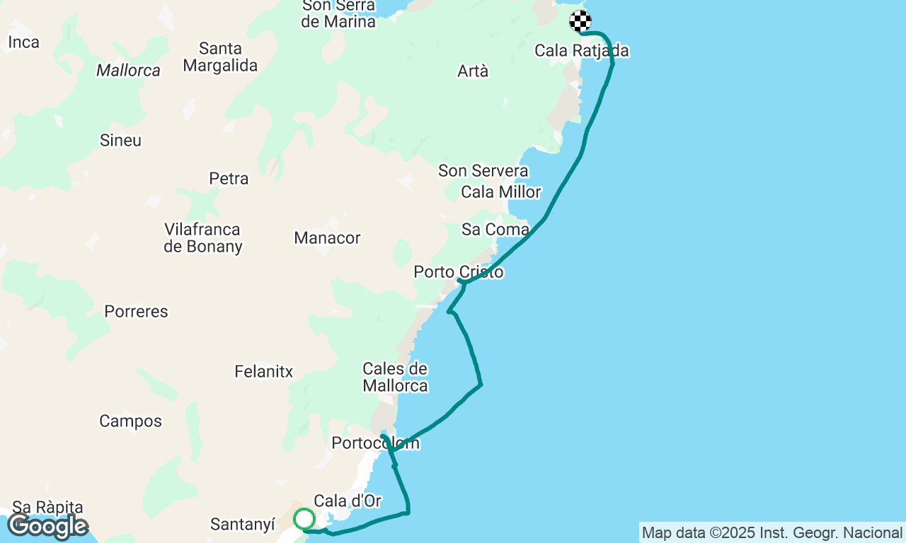 Spinnaker downwind with lots of breaks! 