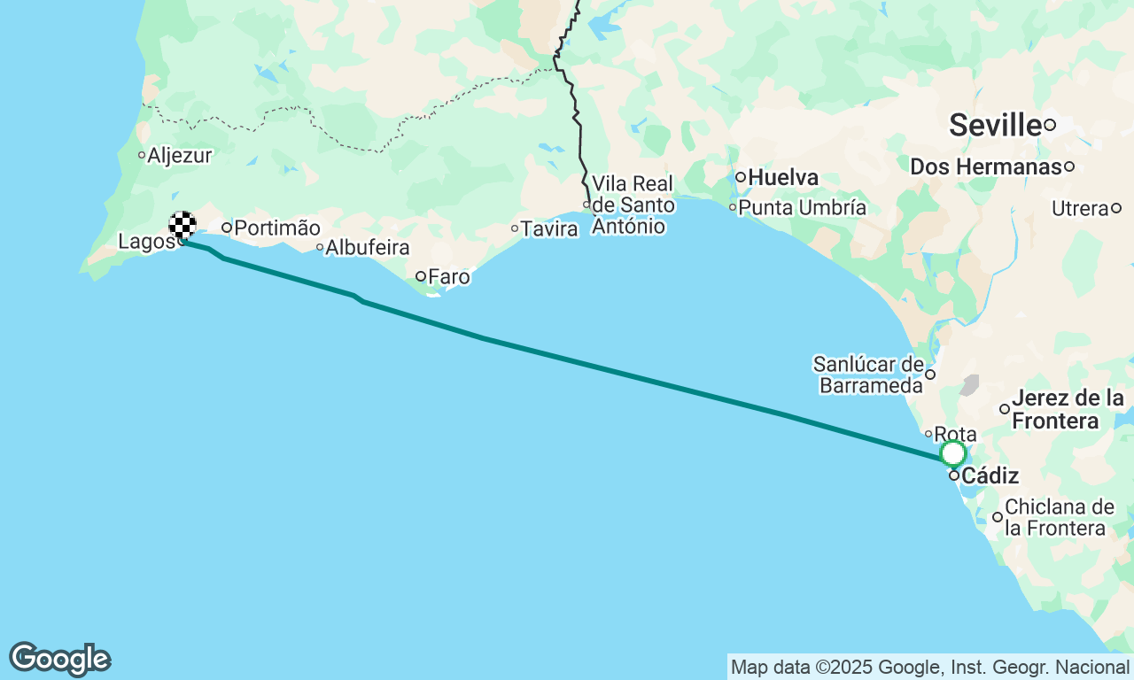 Cadiz Marina Puerto America to Marina Lagos