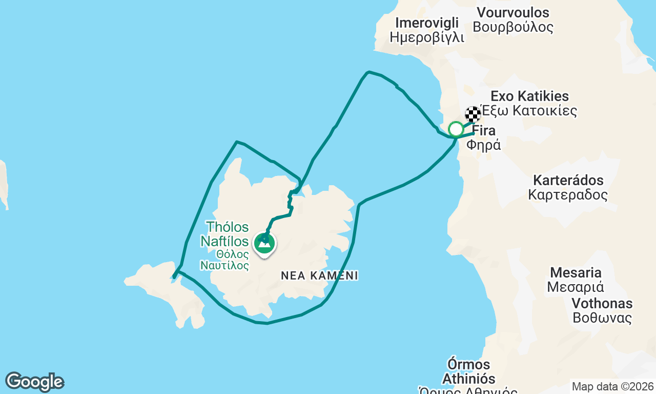 Voyage map