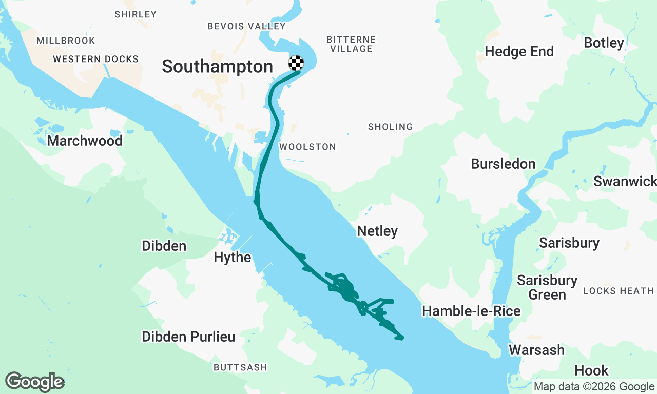 Voyage map