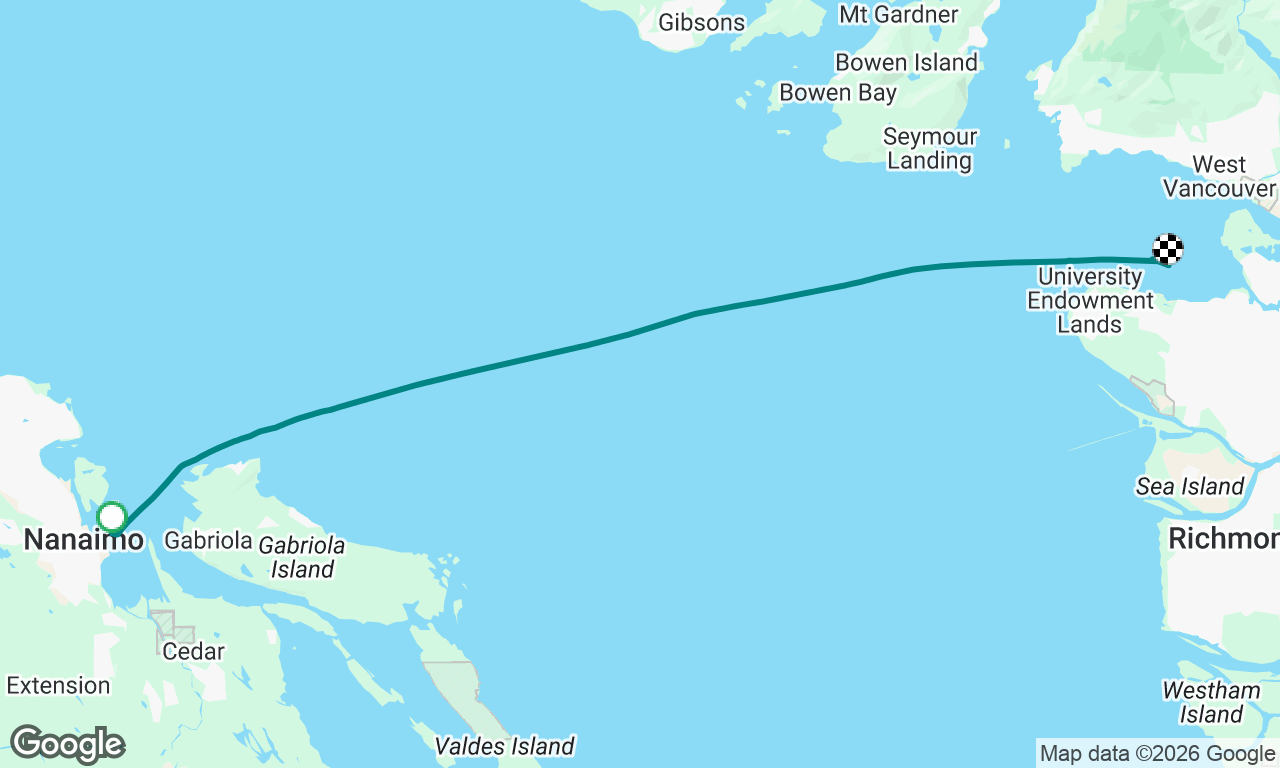 Voyage map